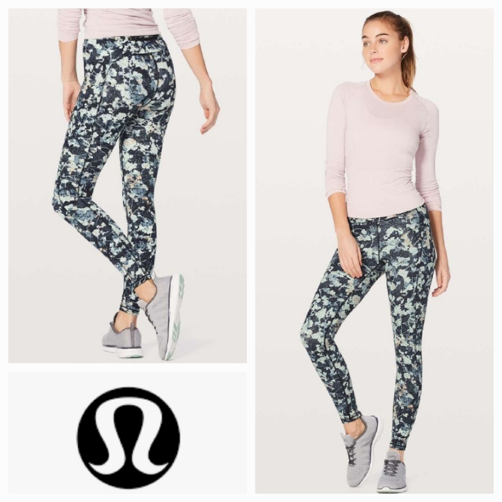 LULULEMON Speed Up Tight *Full-On Luxtreme 28" Spring Bloom Multi Size 10
